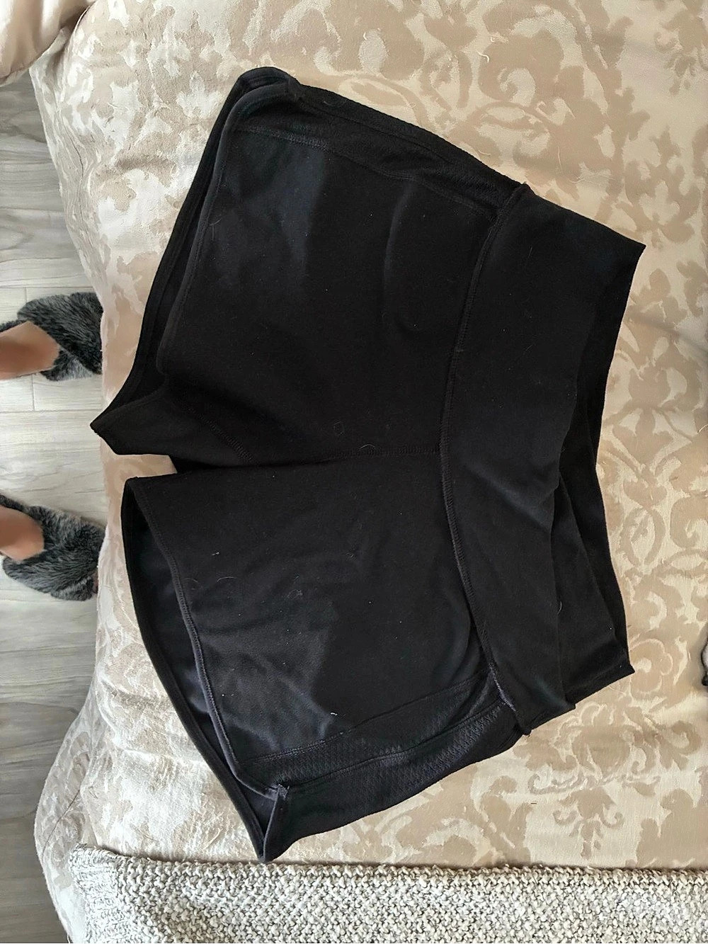 Lululemon Track That Mid-Rise Lined Short 5" Black